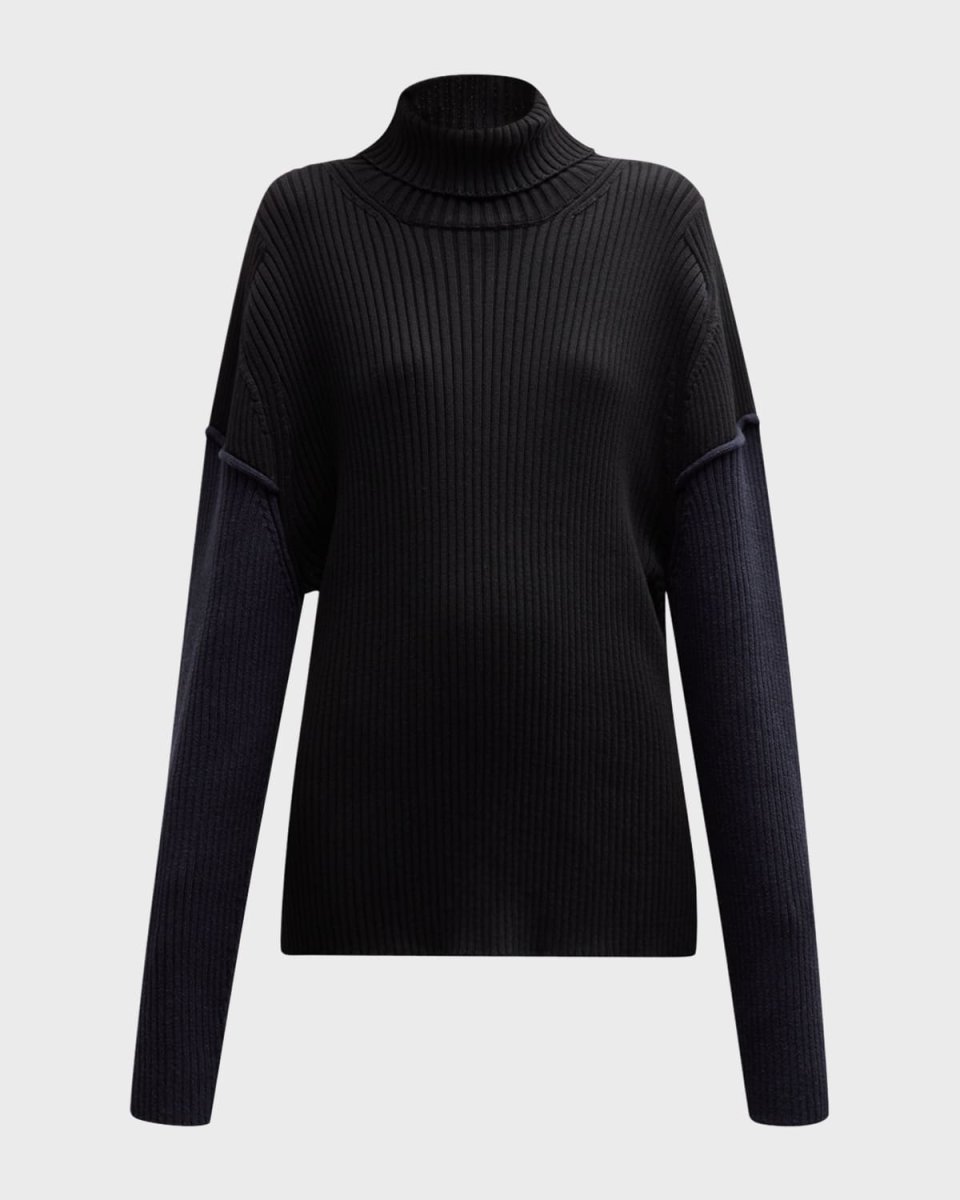 Dua Colorblock Cashmere Sweater